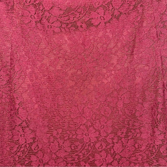 Maroon halter gown Size L - Picture 4 of 6